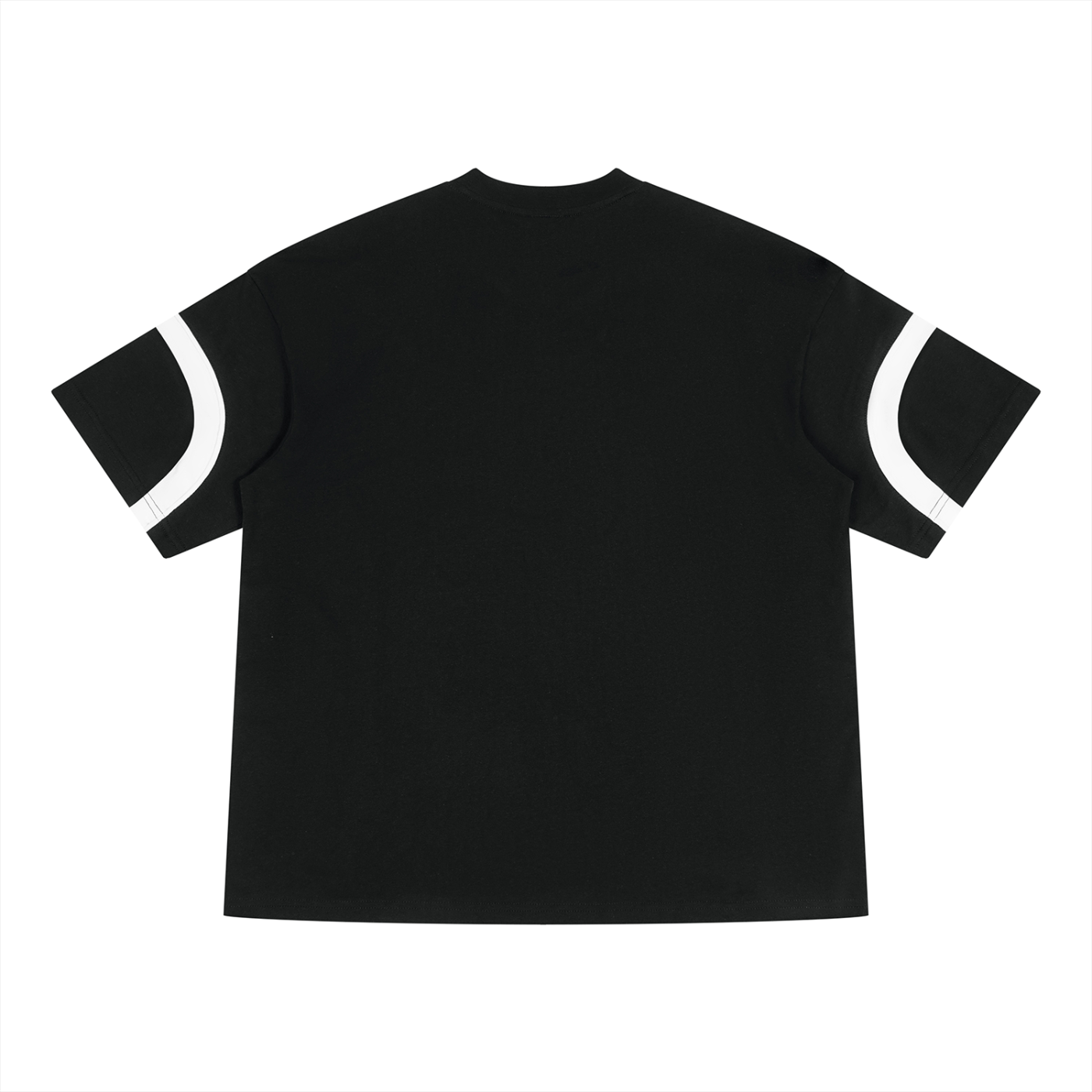 Color Block V-Neck T-Shirt