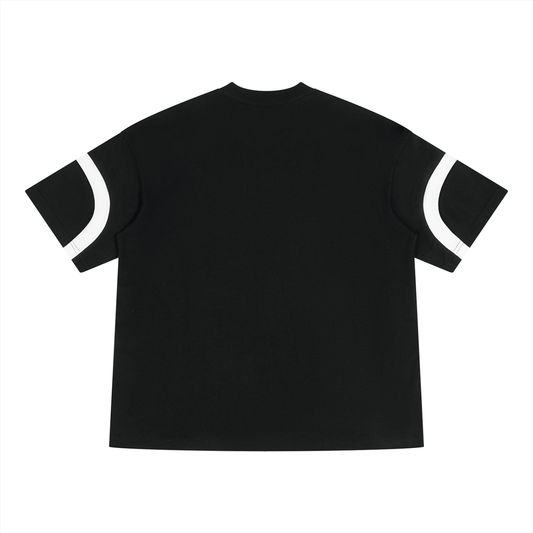 Color Block V-Neck T-Shirt