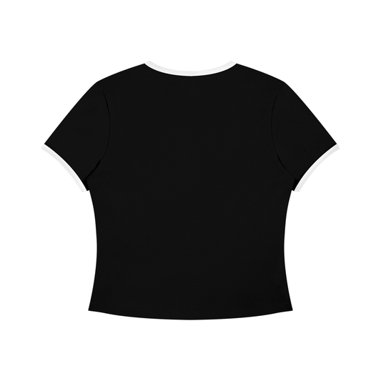 Color Block Crop T-Shirt