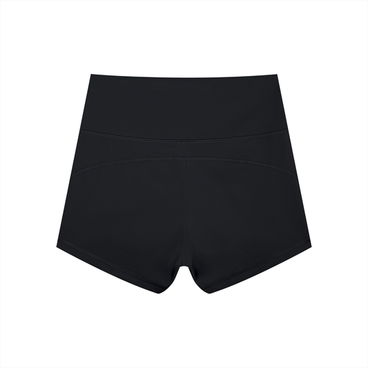 High-Waist Yoga Shorts
