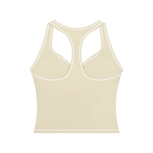 Topstitching Yoga Tank Top
