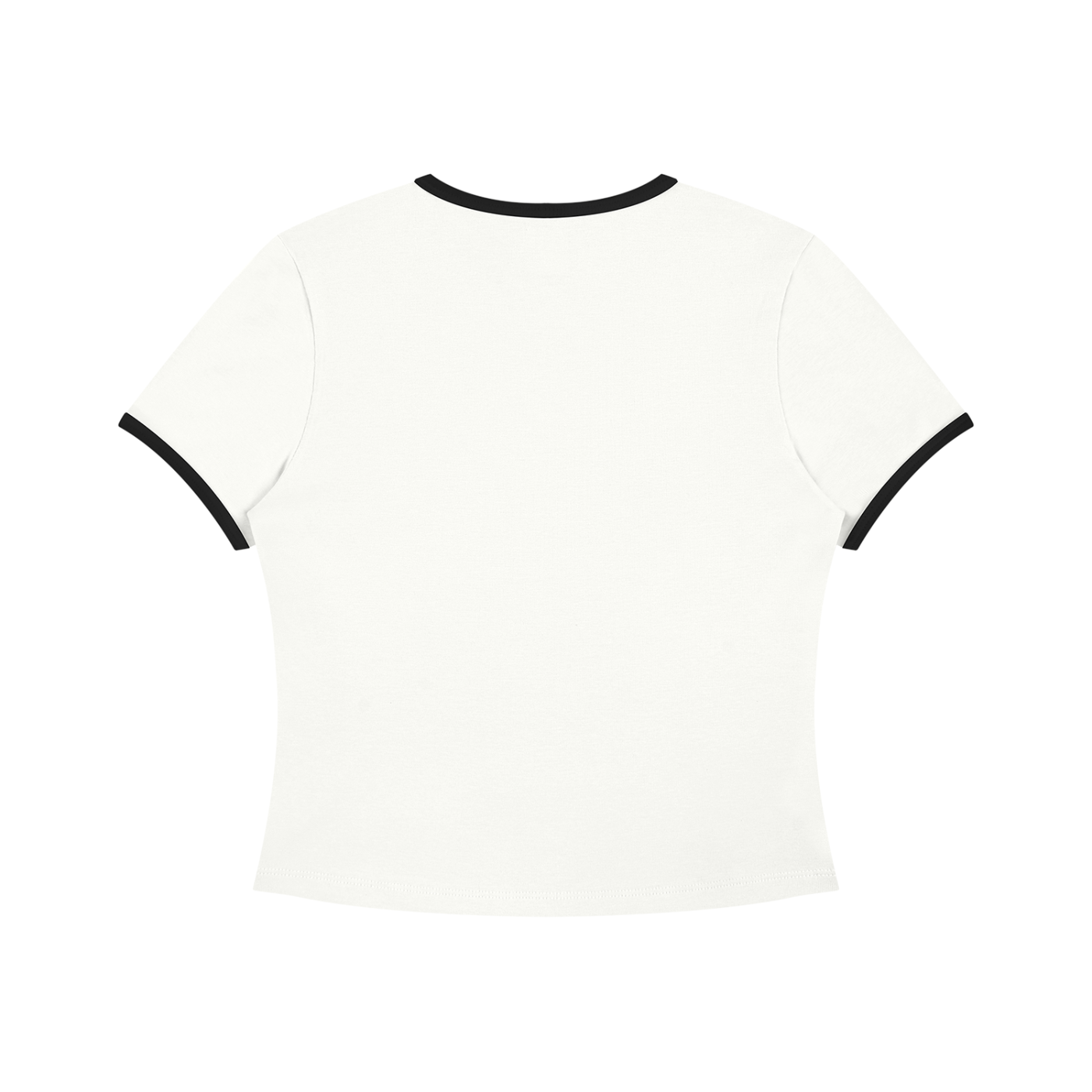 Color Block Crop T-Shirt