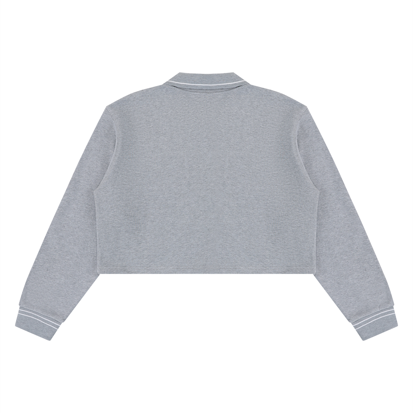 Crop Collared Sweatshirt