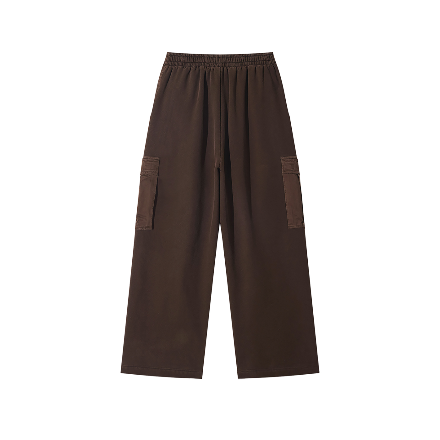 Sunfade Washed Wide Leg Cargo Pants
