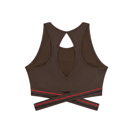 Criss-Cross Band Sports Bra