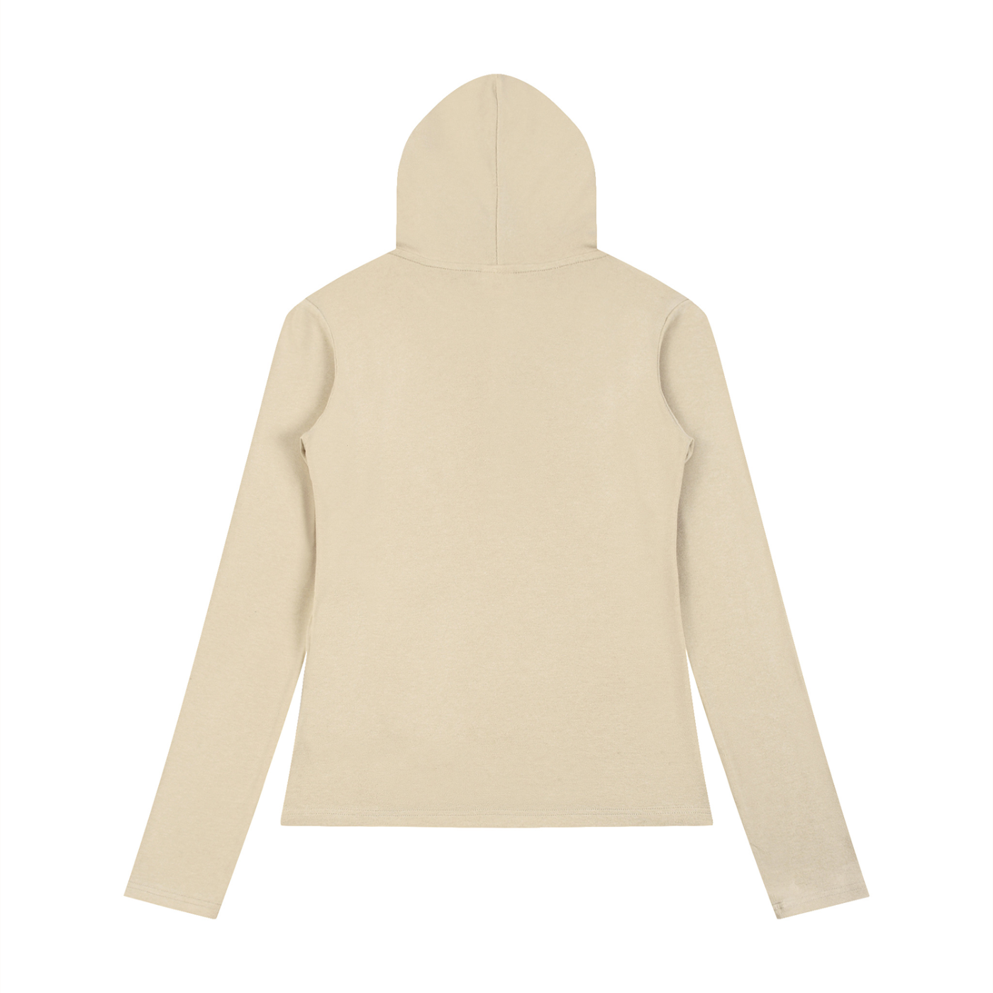 Slim Half-Button Hoodie