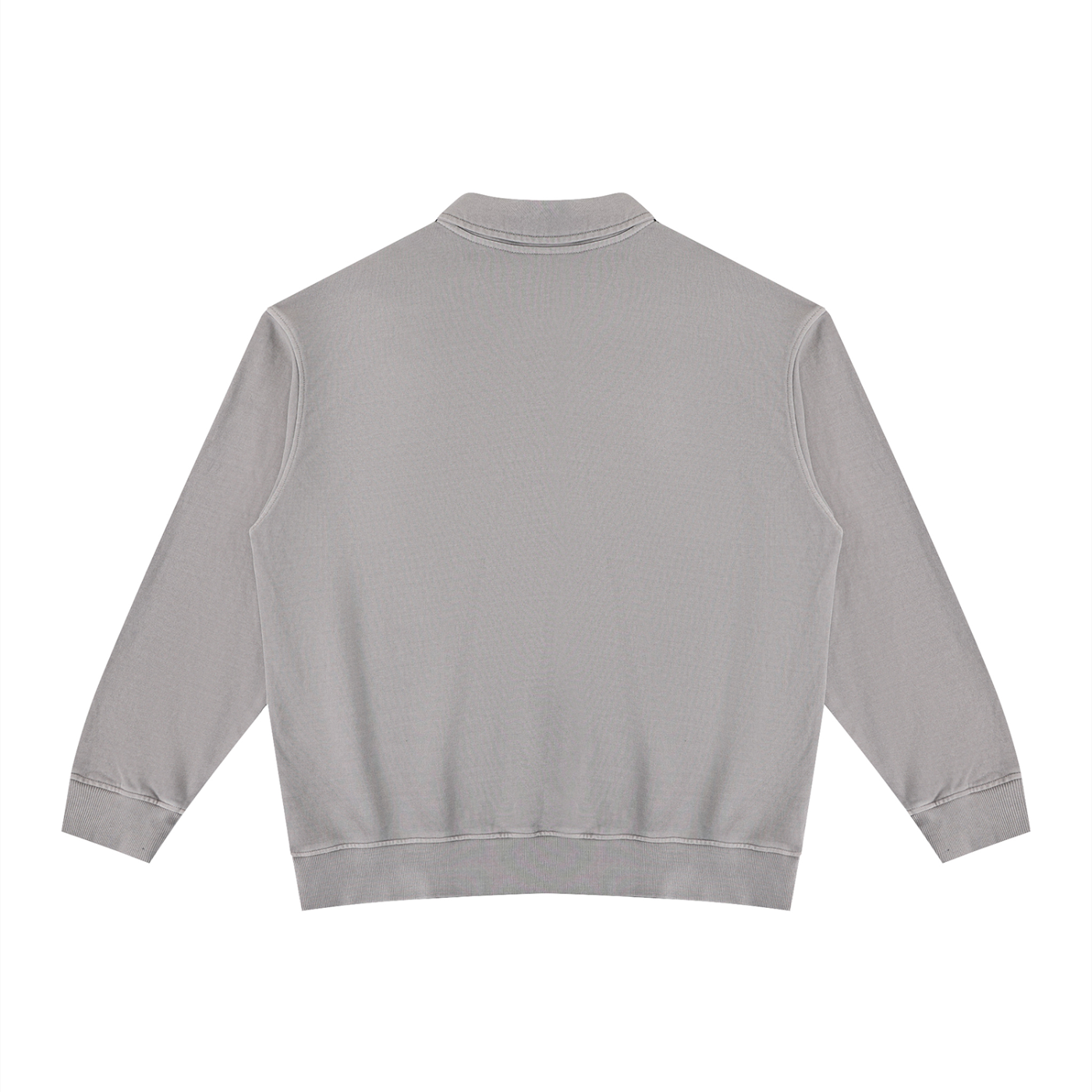 Vintage Wash Collared Sweatshirt