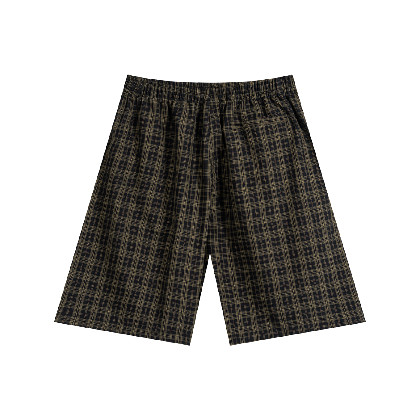 Plaid Wide Leg Shorts
