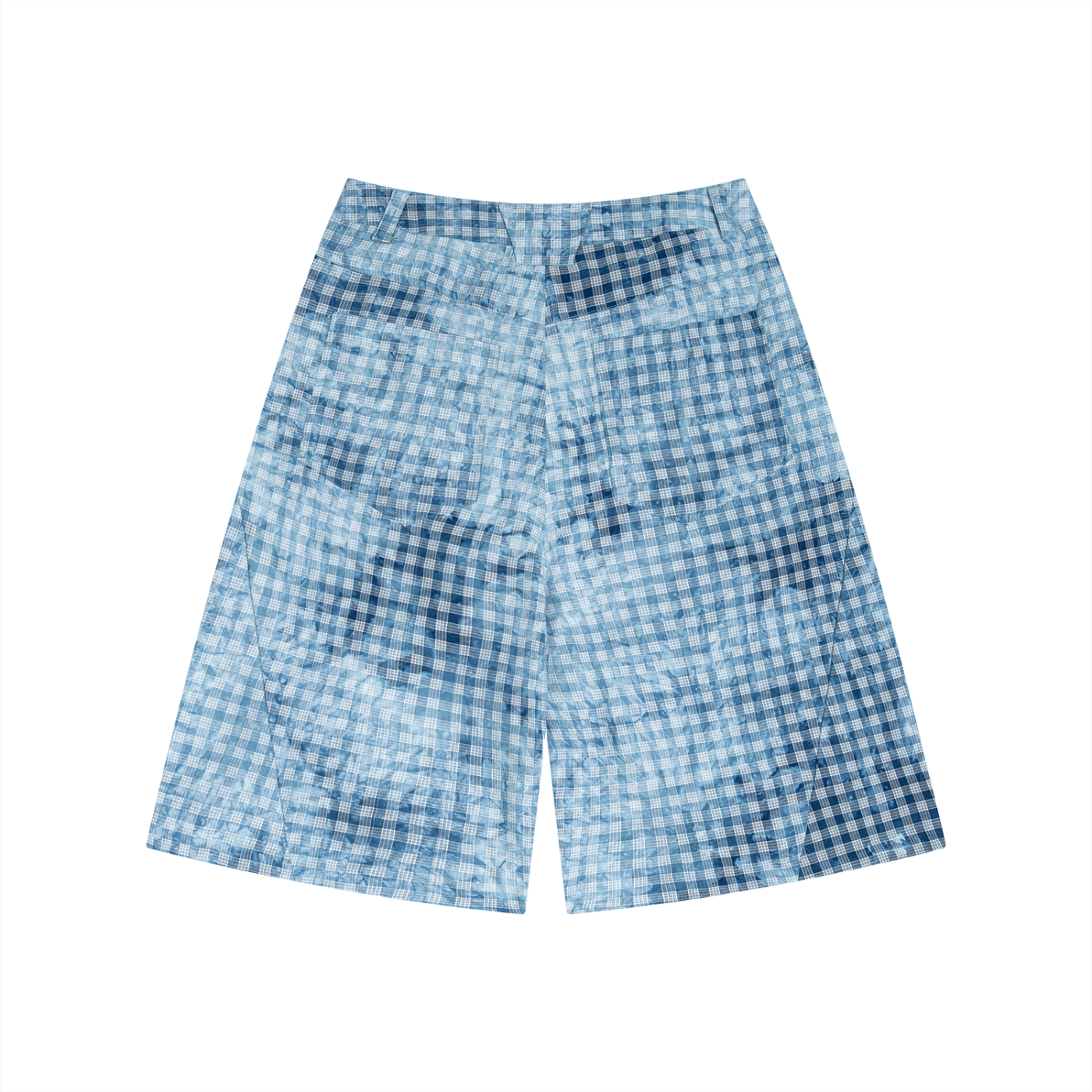 Vintage Wash Plaid Shorts