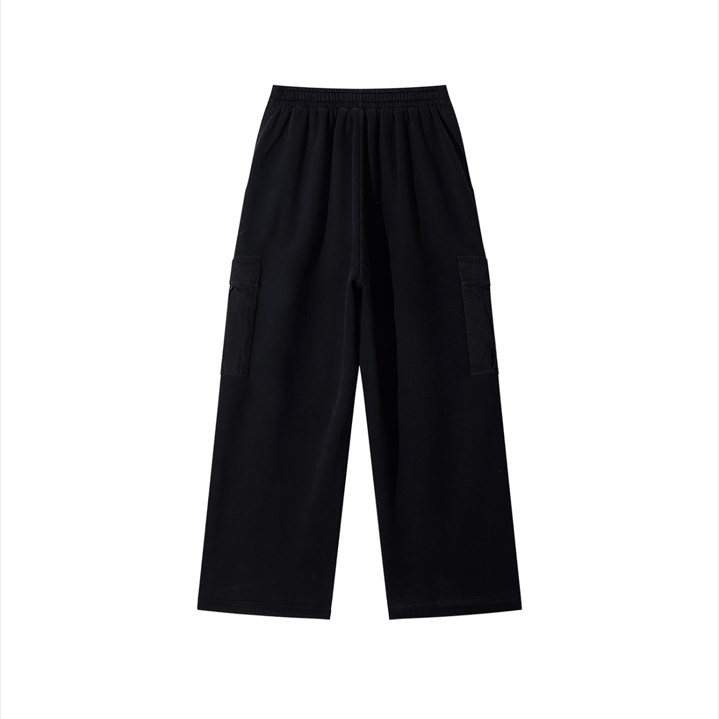 Sunfade Washed Wide Leg Cargo Pants