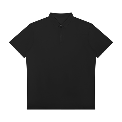 Quarter-Zip Performance Polo Shirt