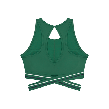 Criss-Cross Band Sports Bra