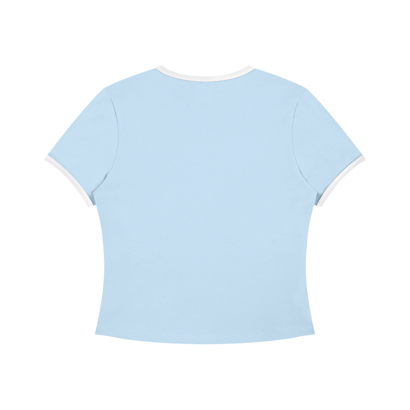 Color Block Crop T-Shirt