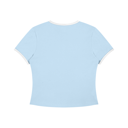 Color Block Crop T-Shirt