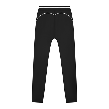 High Rise Topstitching Leggings