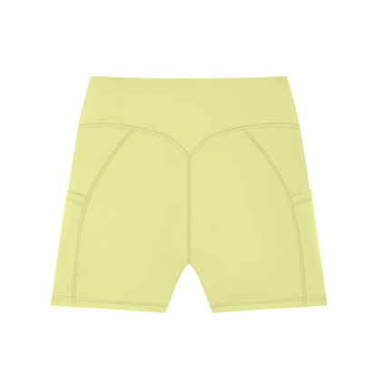 High-Waisted Pocket Biker Shorts