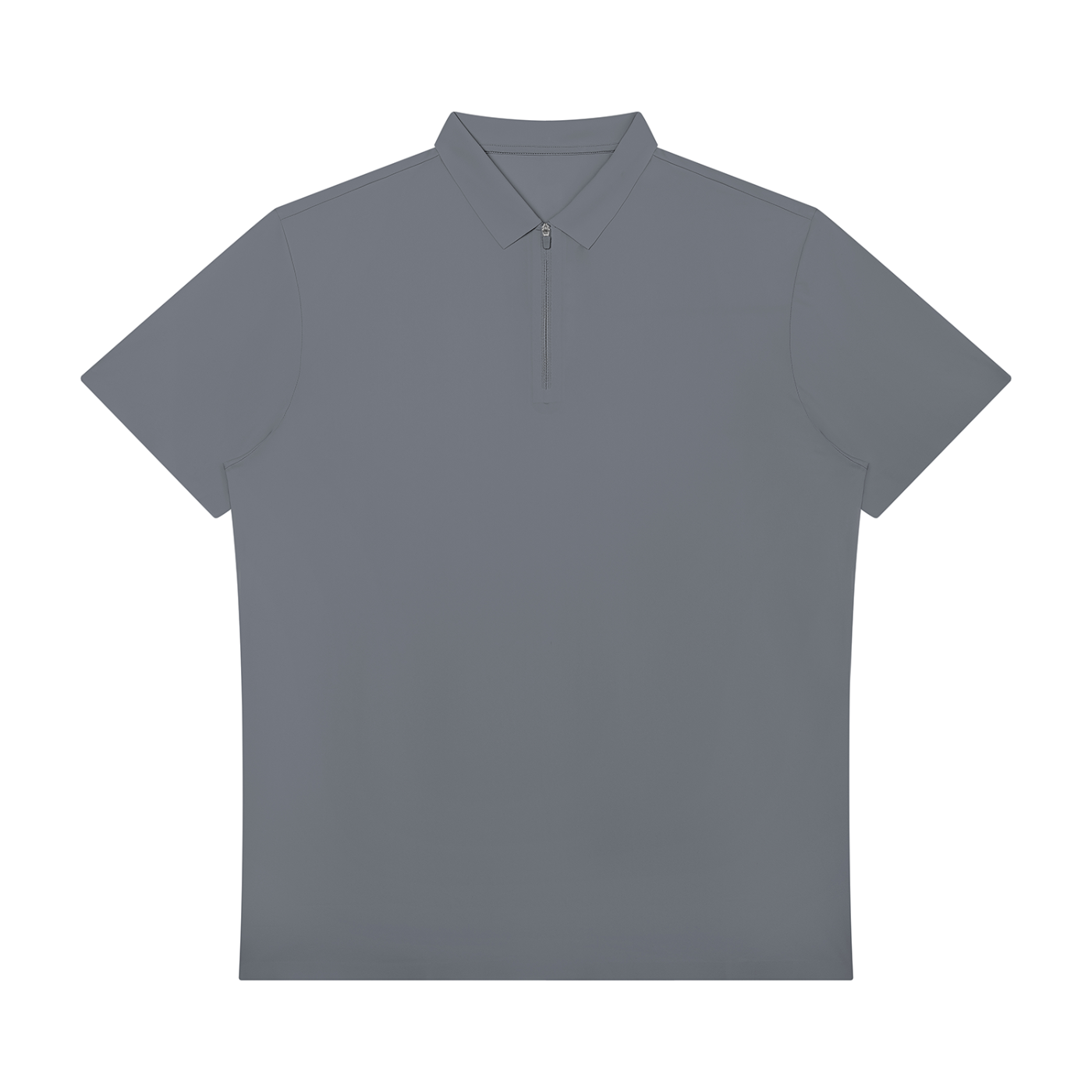 Quarter-Zip Performance Polo Shirt