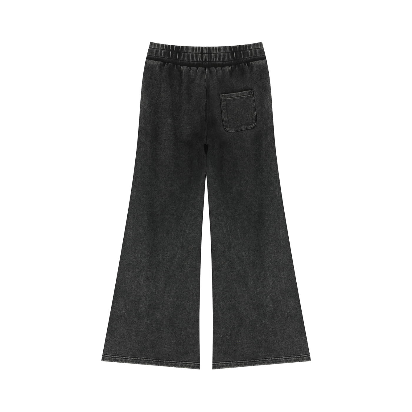 Mineral Wash Flared Leg Sweatpants
