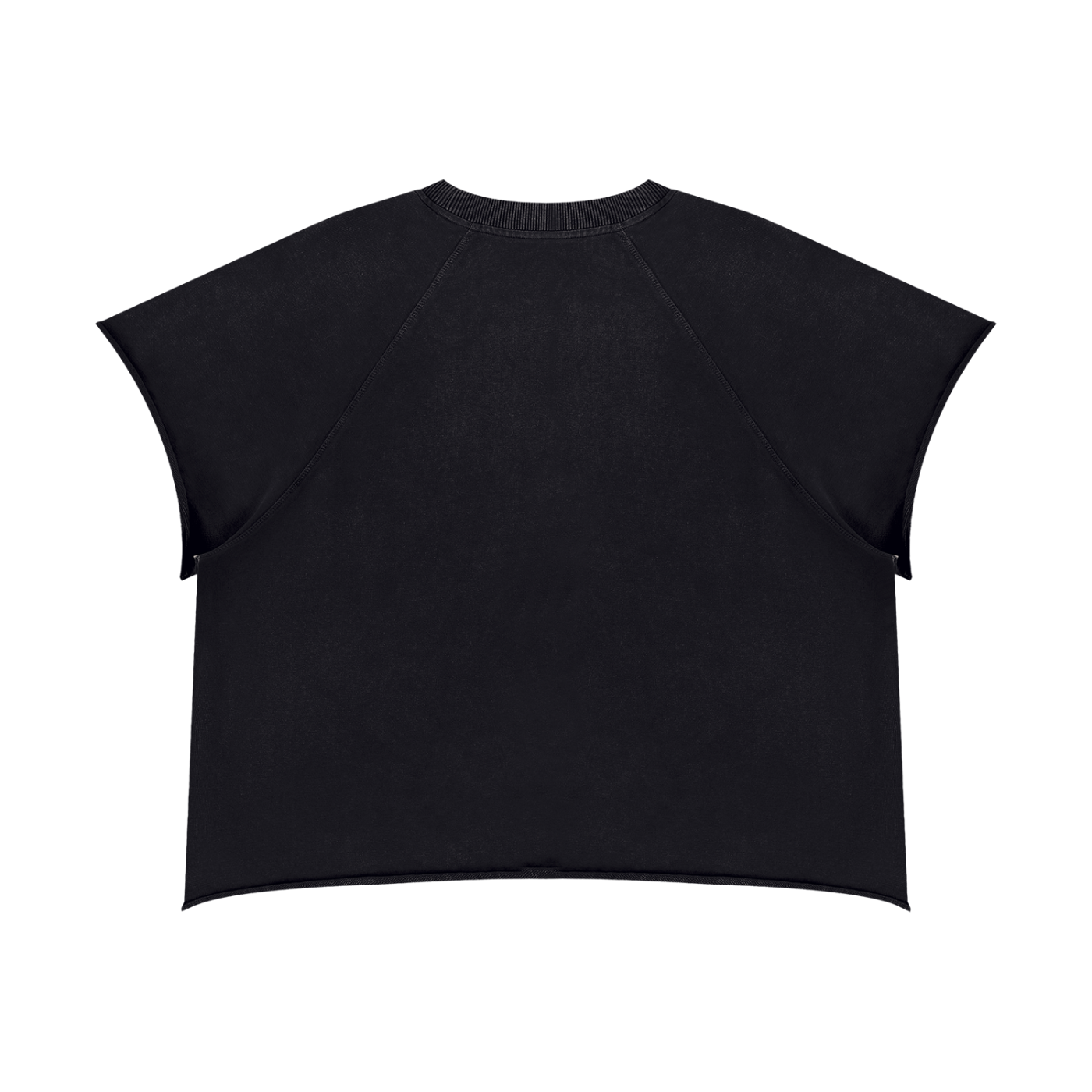 Vintage Wash Raw Edge T-Shirt
