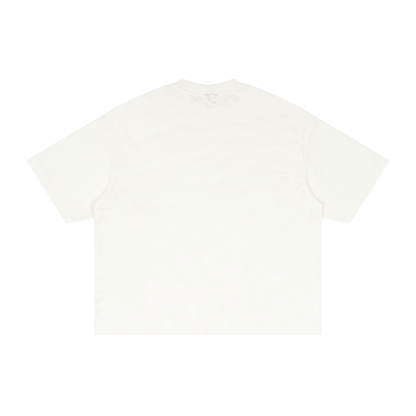 Textured Waffle Washed Boxy T-Shirt