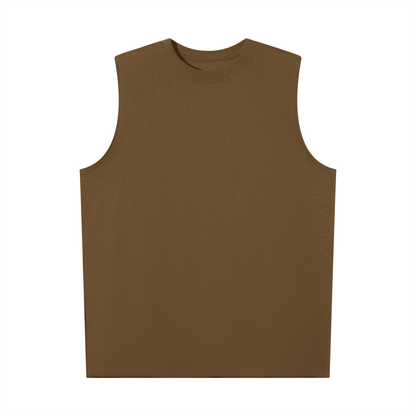 Oversized Cotton Tank Top