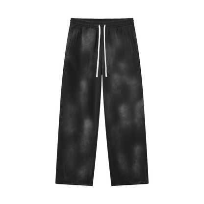 Sunfade Wide Leg Fleece Sweatpants