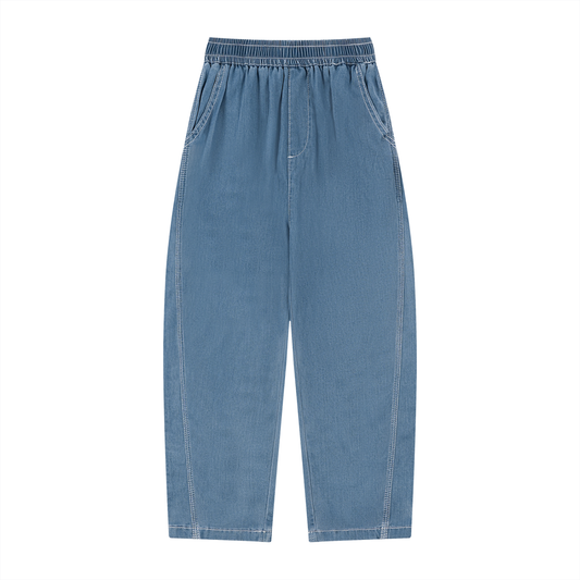 Kid's Vintage Wash Straight Leg Jeans