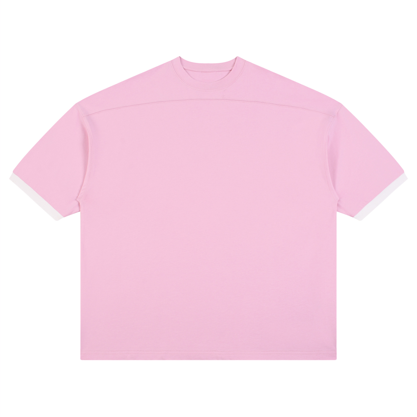 Color Block Drop Shoulder T-Shirt