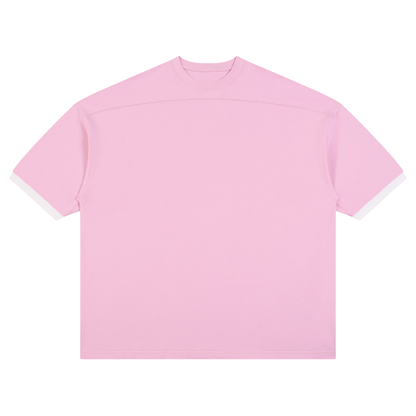 Color Block Drop Shoulder T-Shirt