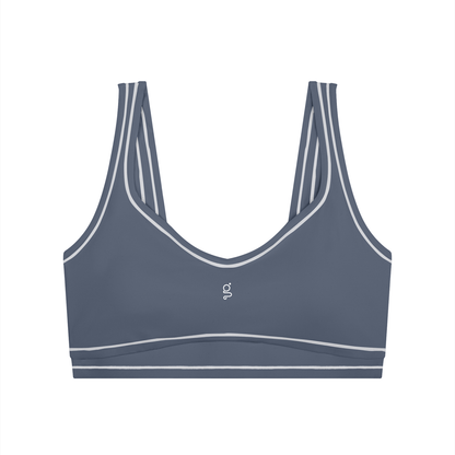 Topstitching Yoga Sports Bra