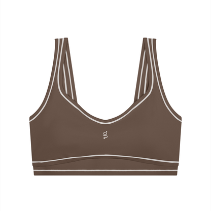 Topstitching Yoga Sports Bra