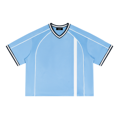 Boxy V-Neck Soccer Jersey