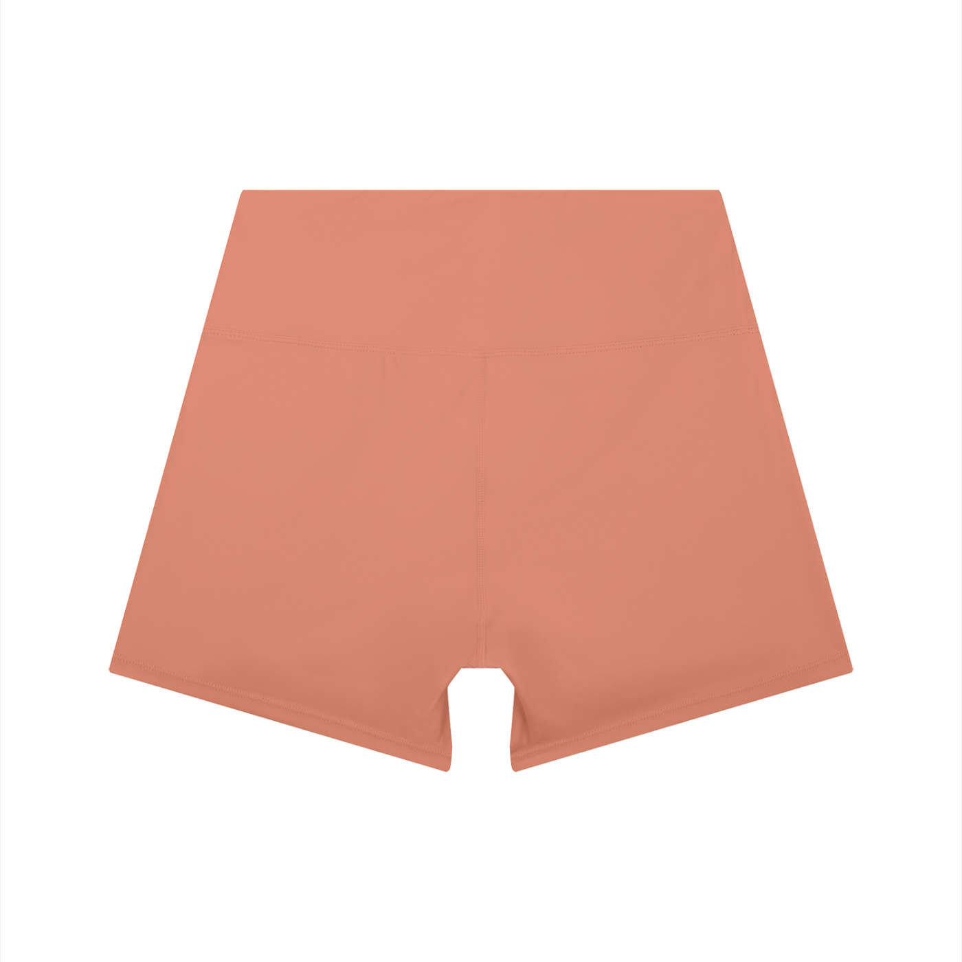 High-Waist Color Block Yoga Shorts