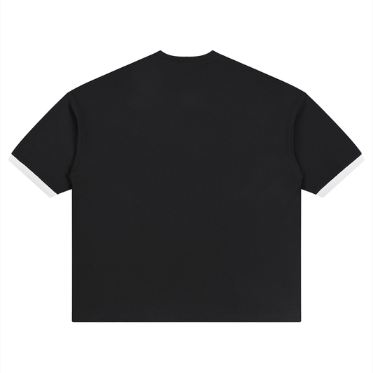 Color Block Drop Shoulder T-Shirt