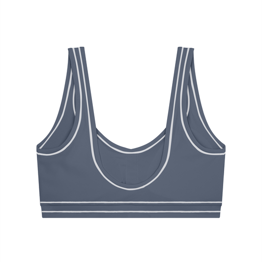 Topstitching Yoga Sports Bra