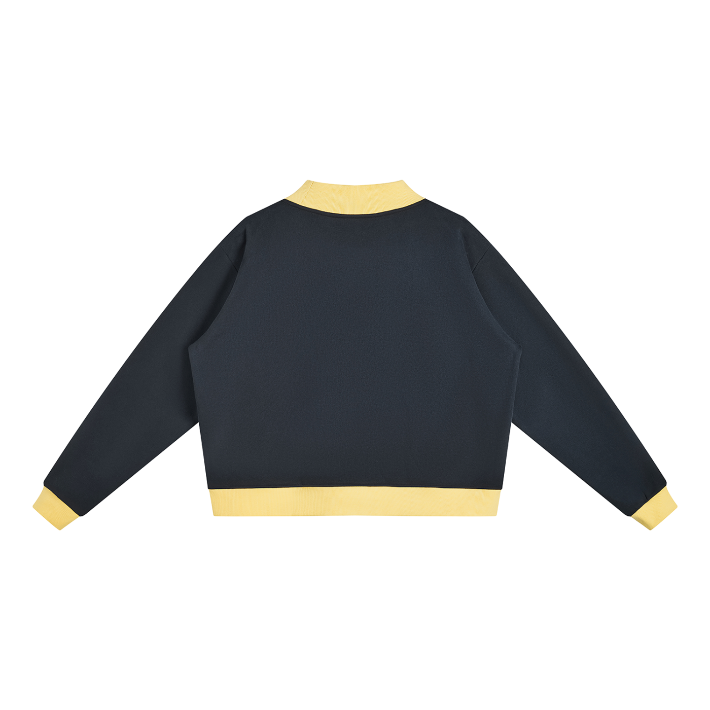 Mock Neck Crewneck Sweatshirt