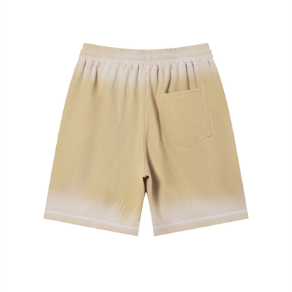 Sunfade Waffle Raw Hem Shorts