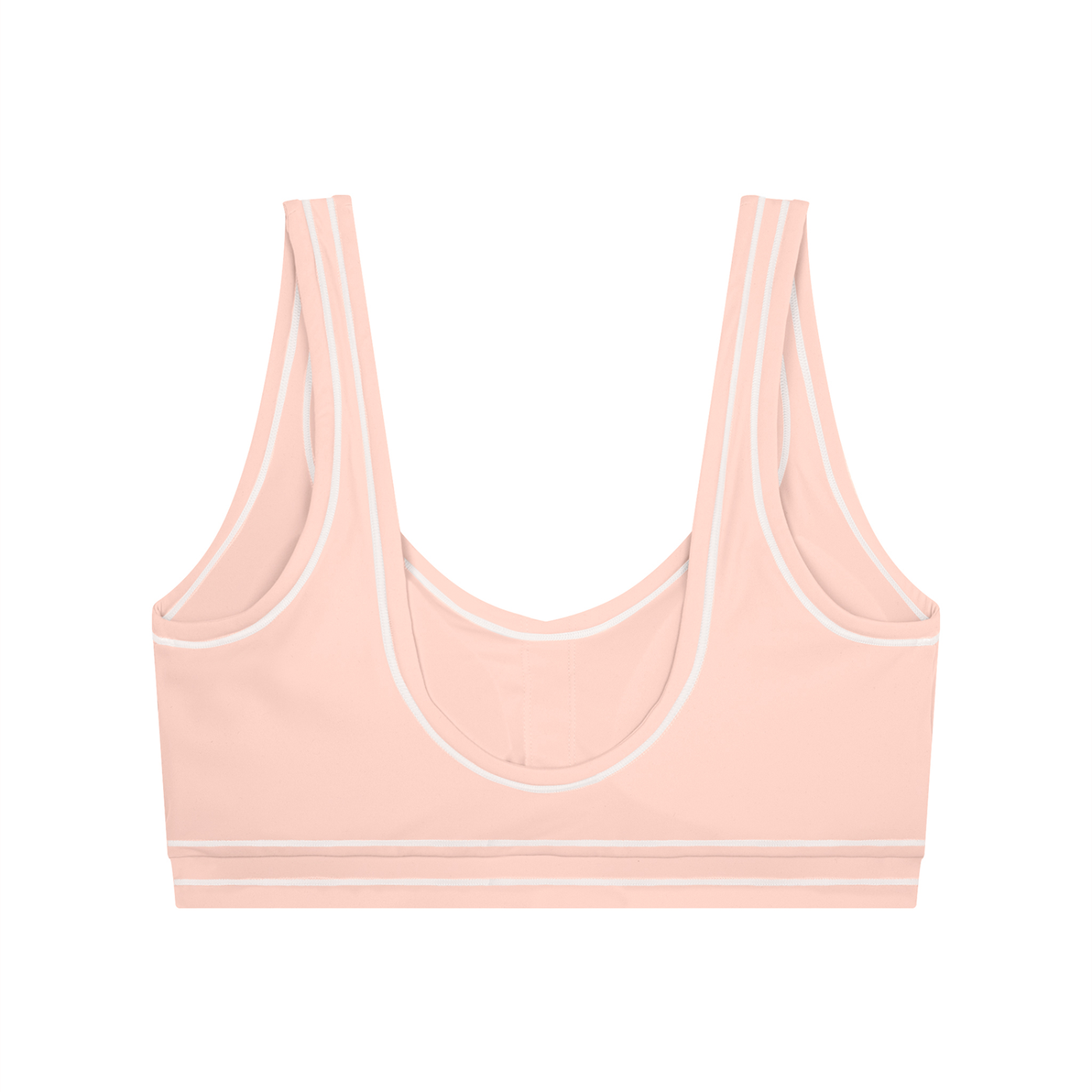 Topstitching Yoga Sports Bra