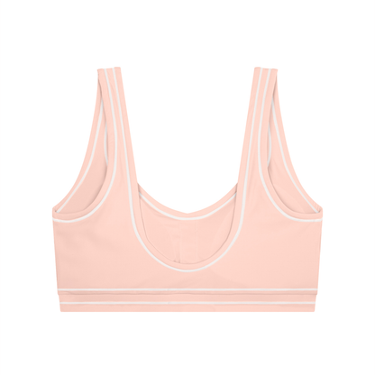 Topstitching Yoga Sports Bra