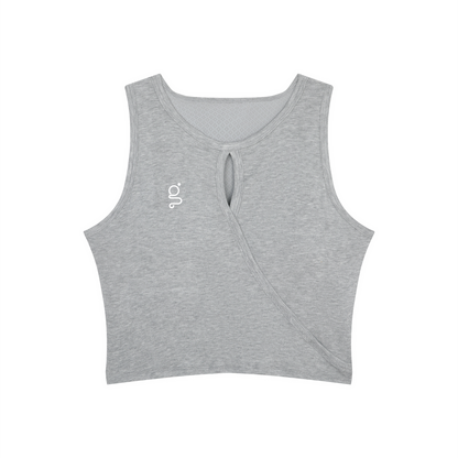 Hollow-Out Yoga Tank Top