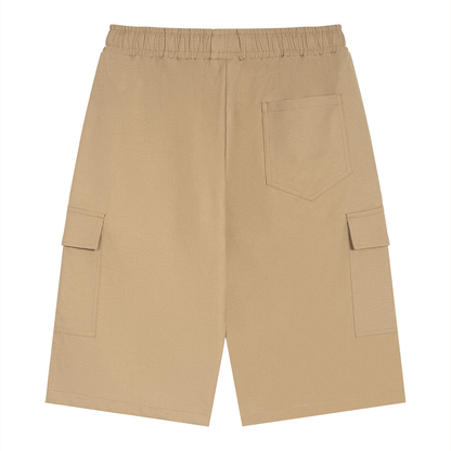 Drawstring Cargo Shorts