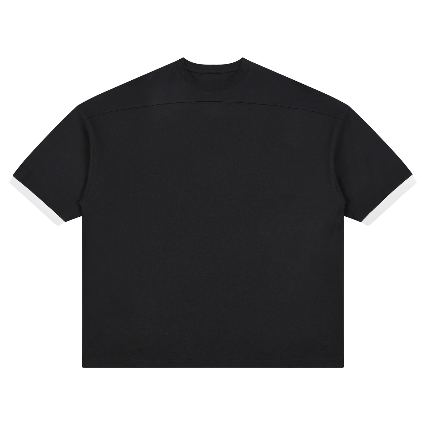 Color Block Drop Shoulder T-Shirt
