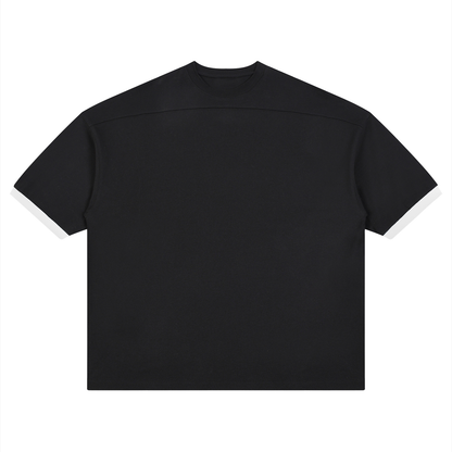 Color Block Drop Shoulder T-Shirt