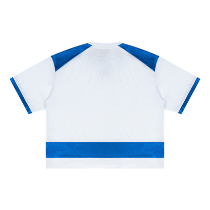 Raglan Sleeve Mesh Boxy T-Shirt