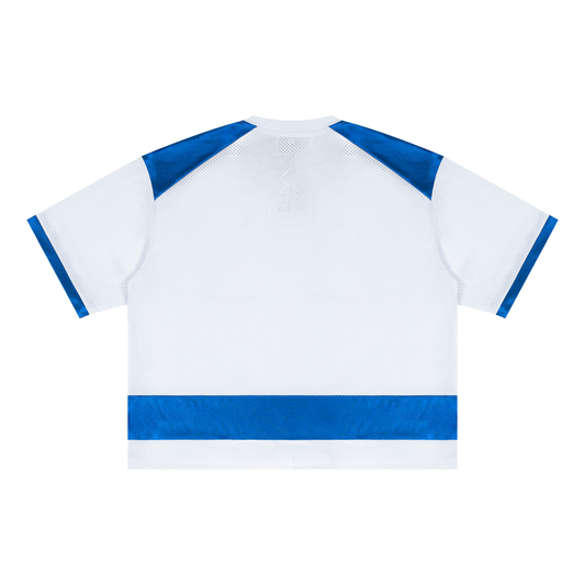 Raglan Sleeve Mesh Boxy T-Shirt
