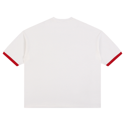 Color Block Drop Shoulder T-Shirt