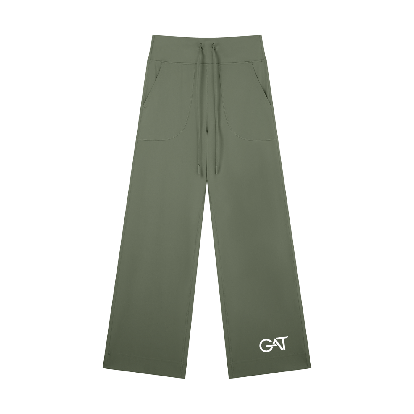 High Rise Straight Leg Yoga Pants