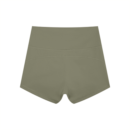 High-Waist Yoga Shorts