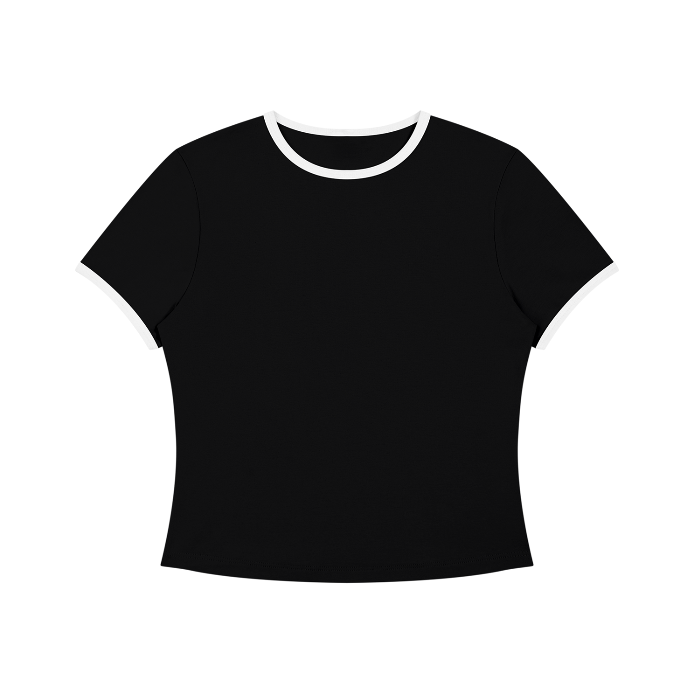 Color Block Crop T-Shirt