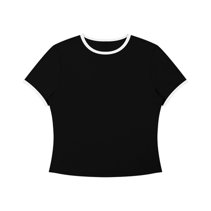 Color Block Crop T-Shirt